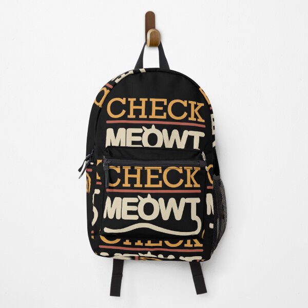 Item preview, Check Meowt | Funny Cat Meme Satire designed and sold by GravitiTees.