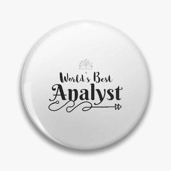 Item preview, World's Best Analyst designed and sold by 4AllTimes.