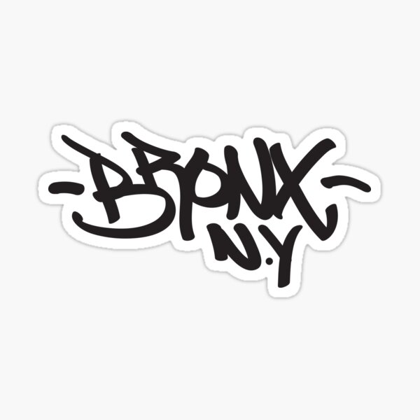 Sticker tag Urban street New-York - Decorecebo