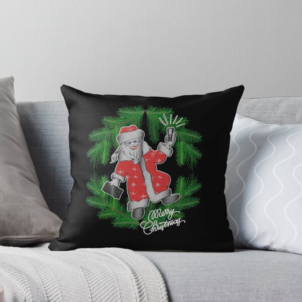 Item preview, Cheerful Santa Claus with a mobile phone  designed and sold by Galina Kostyaeva.