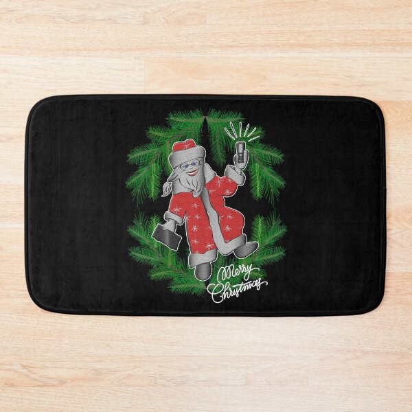 Item preview, Cheerful Santa Claus with a mobile phone  designed and sold by Galina Kostyaeva.