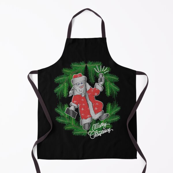 Item preview, Cheerful Santa Claus with a mobile phone designed and sold by Galina Kostyaeva.