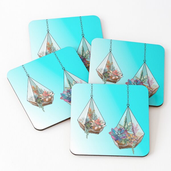 Item preview, Hanging Succulents in Watercolor designed and sold by adortopia.