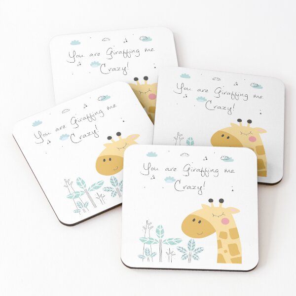 Item preview, You Are Giraffing Me Crazy designed and sold by 4AllTimes.