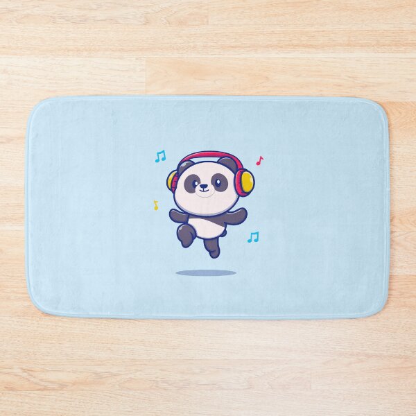 Item preview, Cute Panda Listening To Music Collection designed and sold by artPS.