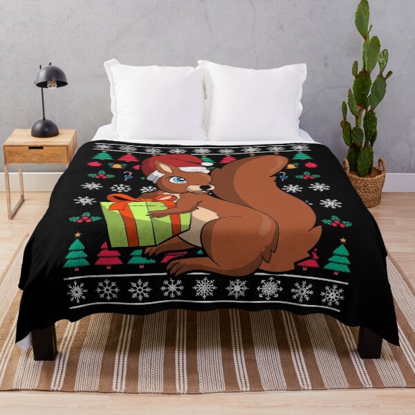 Item preview, Santa Squirrel Ugly Christmas designed and sold by bestshirtdesign.