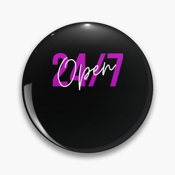 Item preview, Open 24/7 funny single birthday humor designed and sold by joozybart.