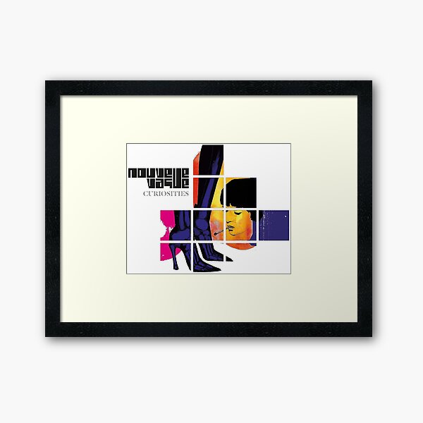 nouvelle vague curiosities Framed Art Print