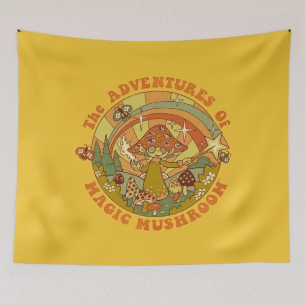 Item preview, the adventure of magic mushroom! designed and sold by h-baileyy.