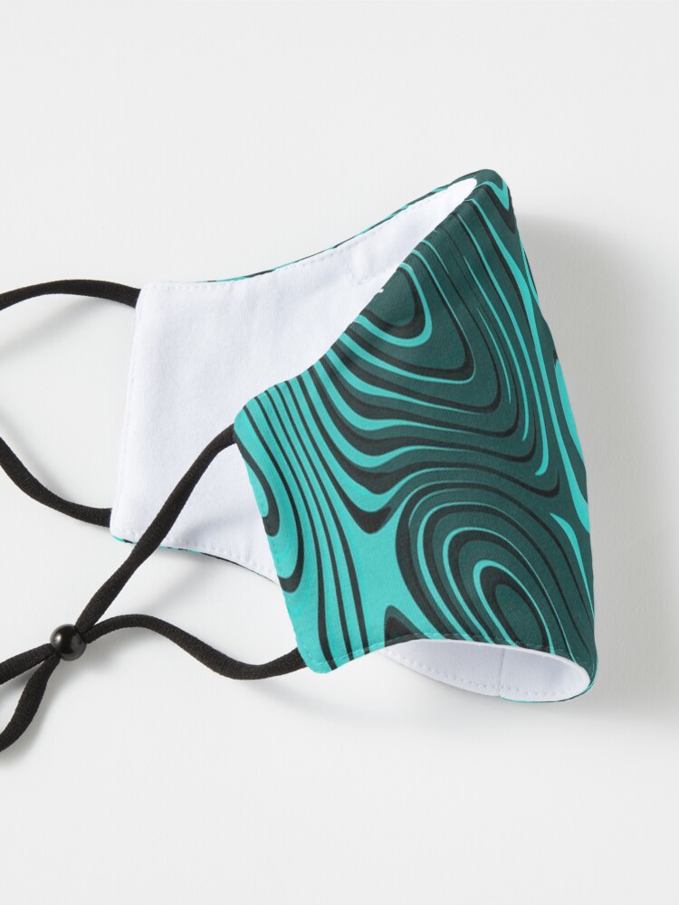 Alternate view of Psychedelic art. Art movement Mask