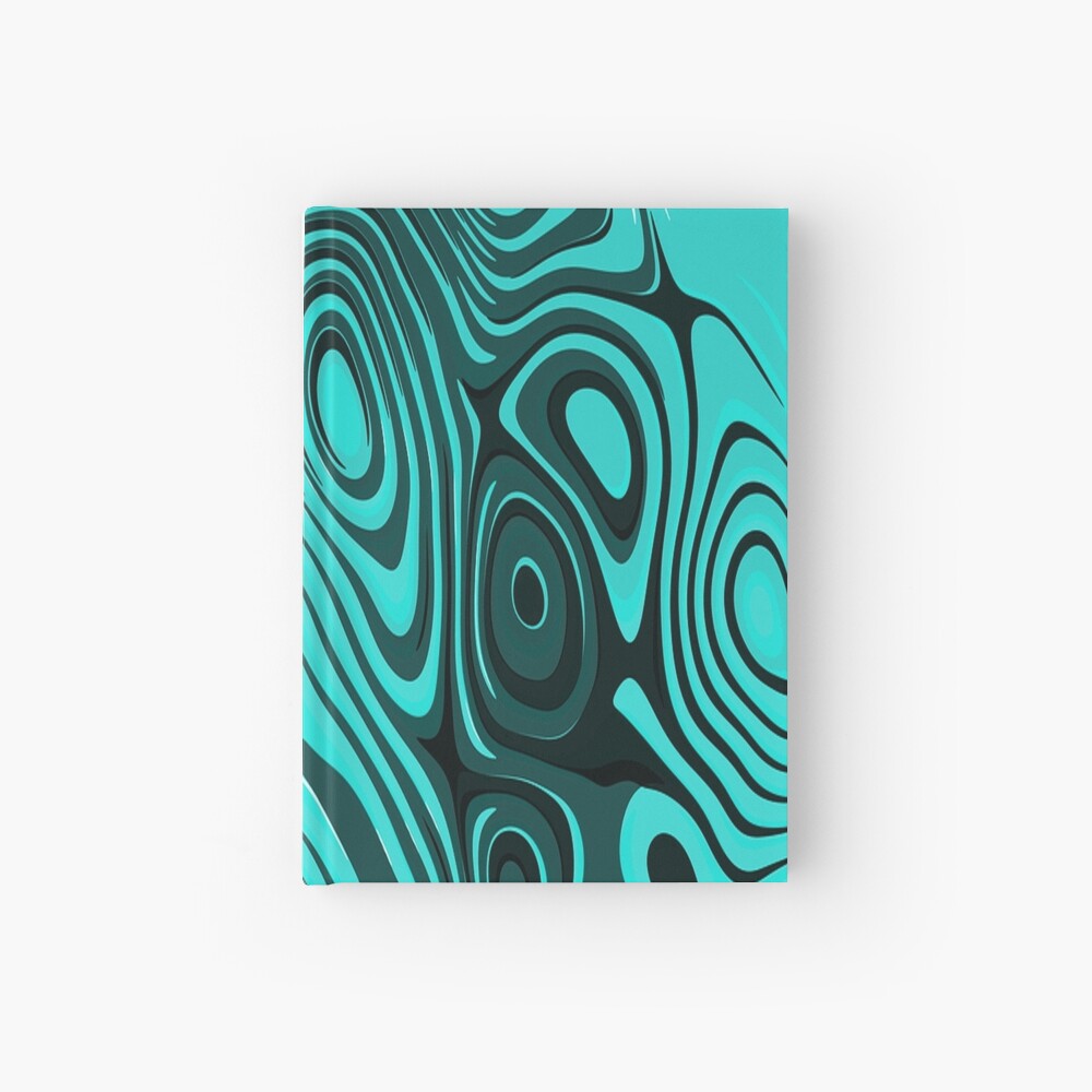 Psychedelic art. Art movement Hardcover Journal