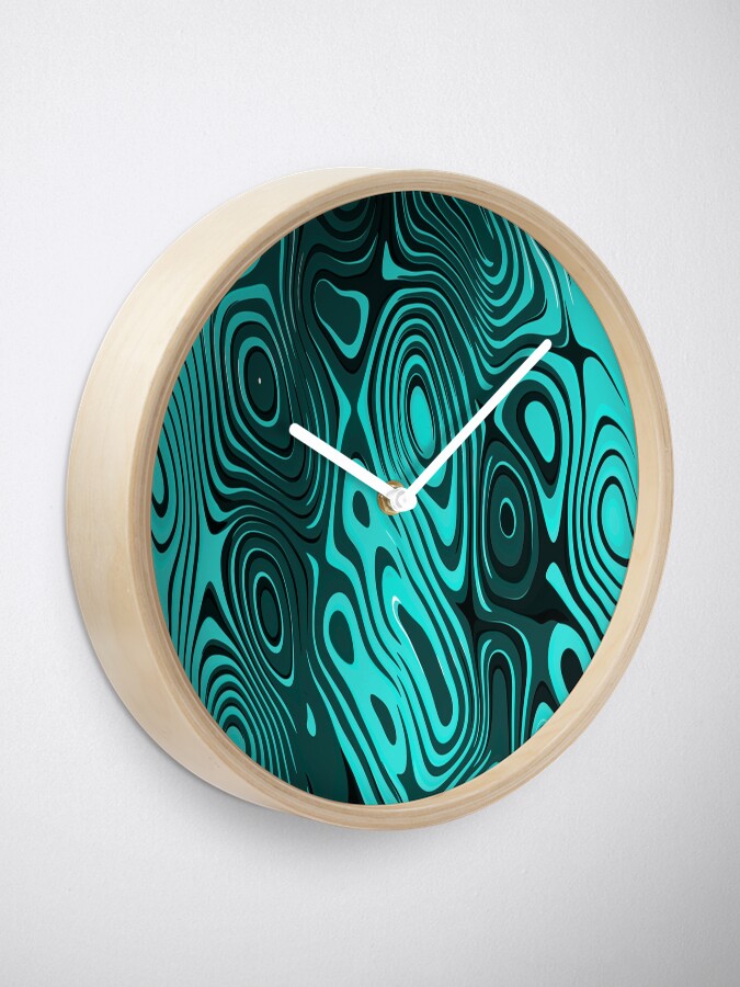 Alternate view of Psychedelic art. Art movement Clock