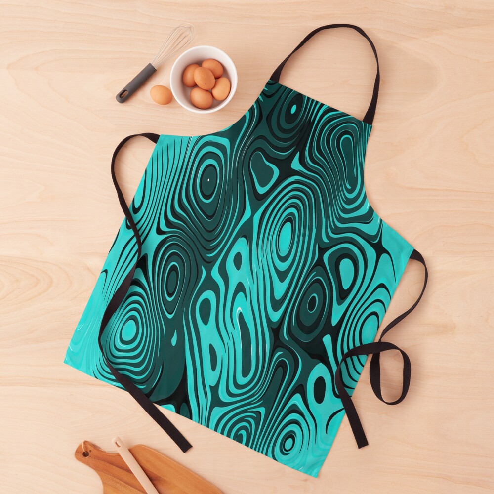 Psychedelic art. Art movement Apron
