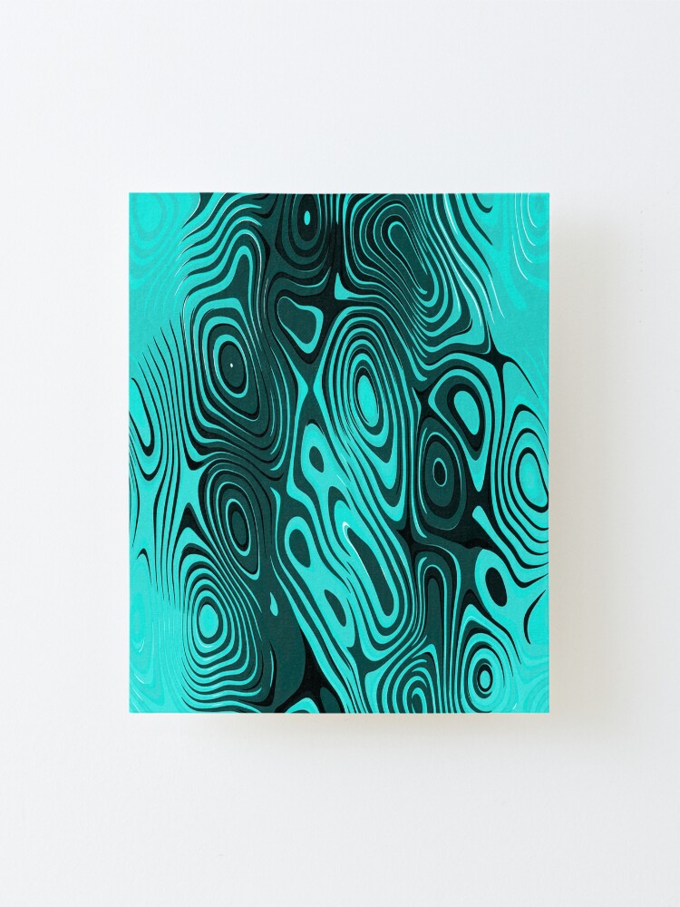 Alternate view of Psychedelic art. Art movement Mounted Print