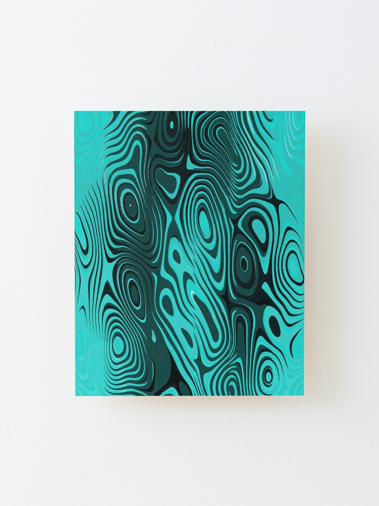 Alternate view of Psychedelic art. Art movement Mounted Print