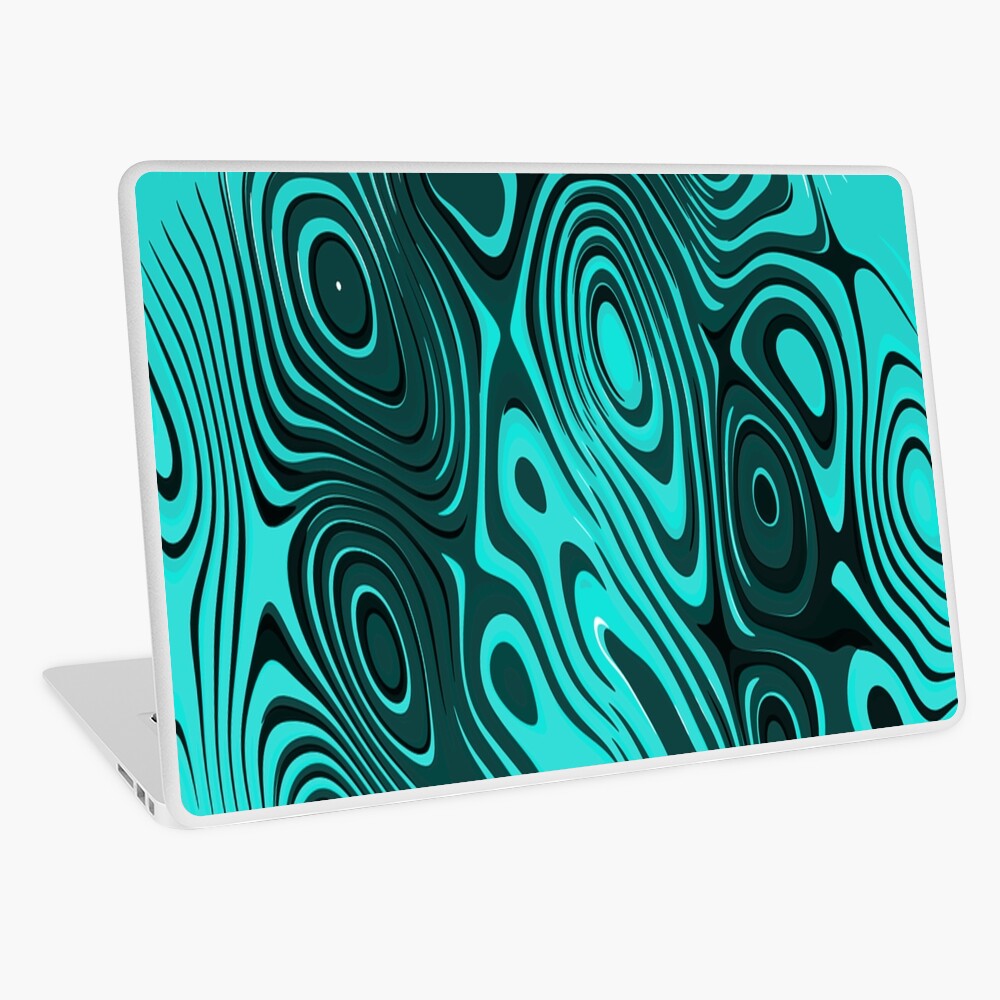 Psychedelic art. Art movement Laptop Skin
