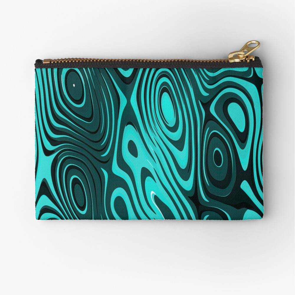 Psychedelic art. Art movement Zipper Pouch