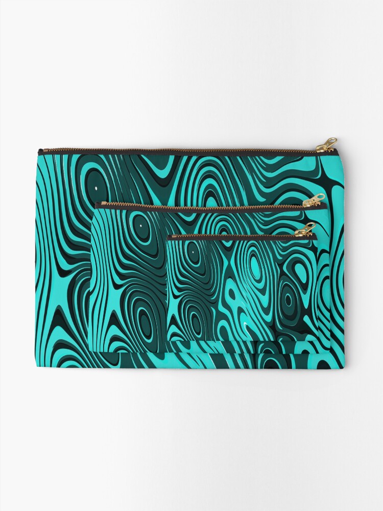 Alternate view of Psychedelic art. Art movement Zipper Pouch