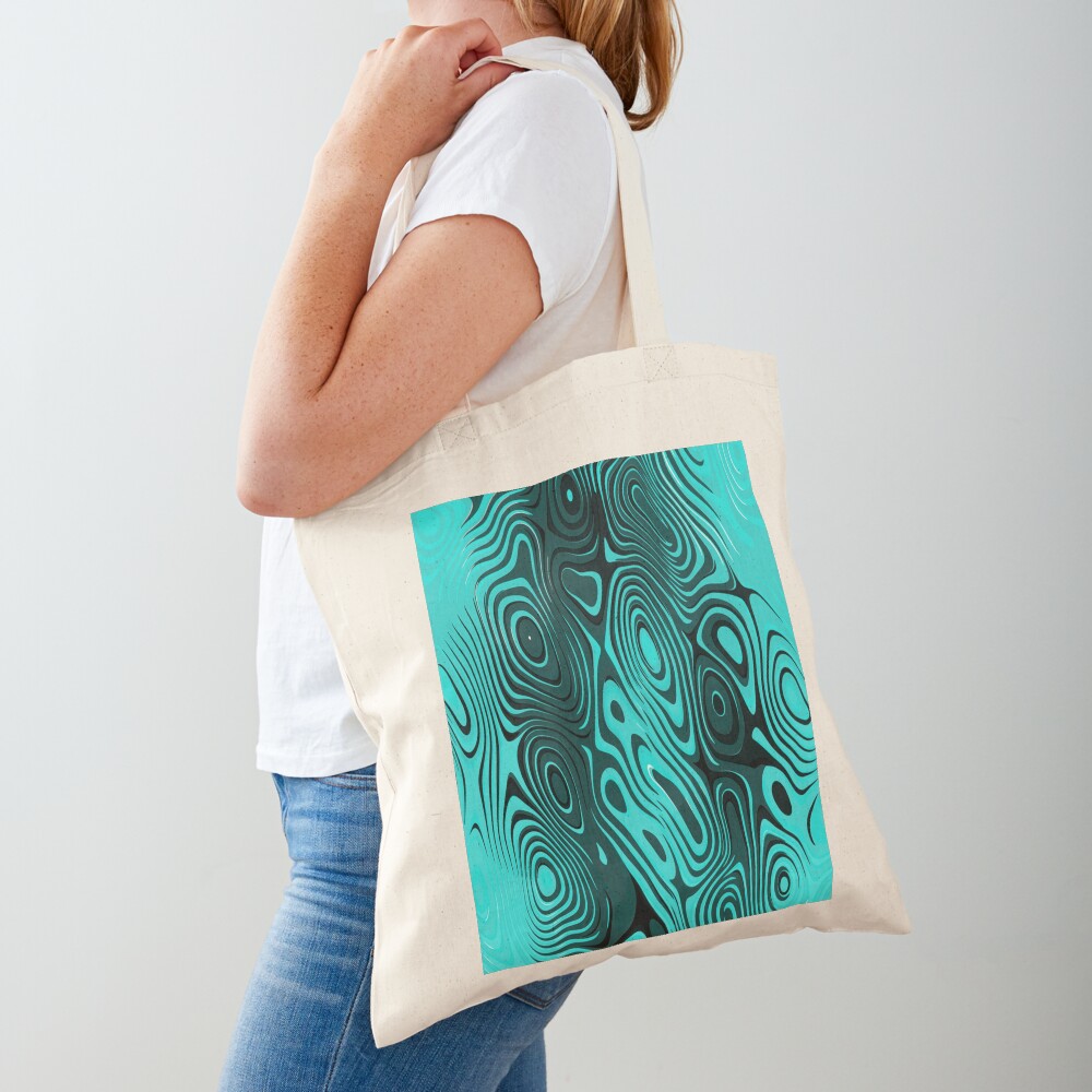 Psychedelic art. Art movement Tote Bag