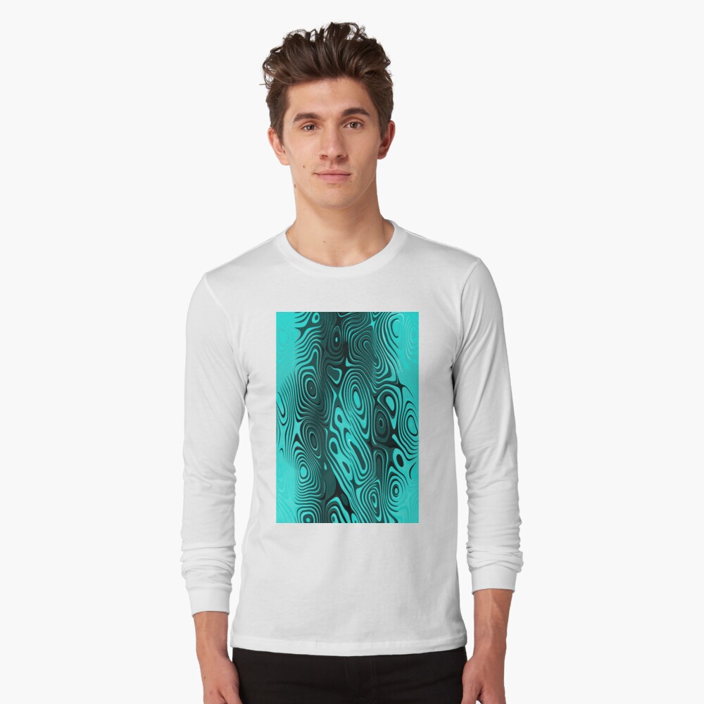 Psychedelic art. Art movement Long Sleeve T-Shirt