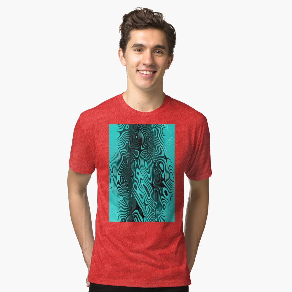 Psychedelic art. Art movement Tri-blend T-Shirt