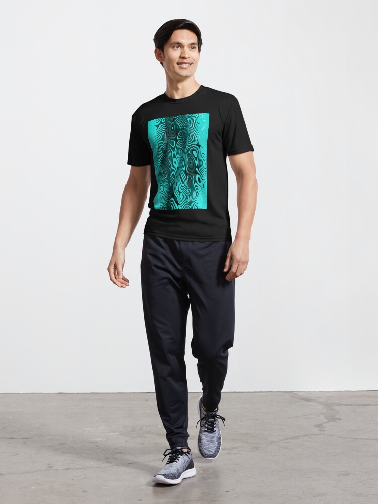Alternate view of Psychedelic art. Art movement Active T-Shirt