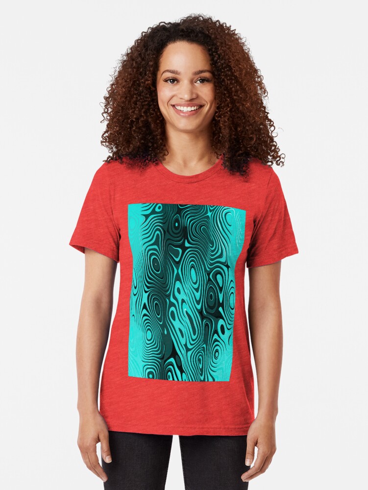 Alternate view of Psychedelic art. Art movement Tri-blend T-Shirt
