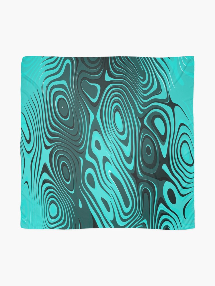 Alternate view of Psychedelic art. Art movement Scarf