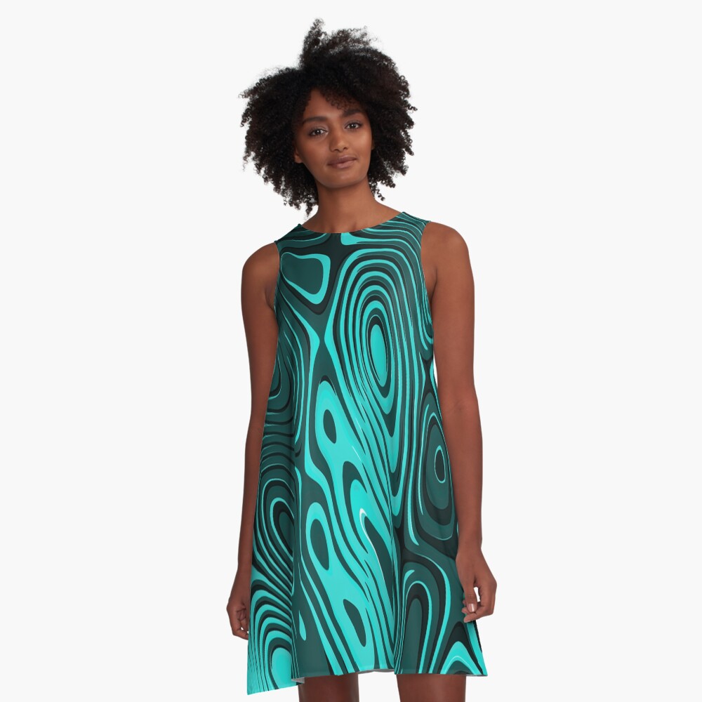 Psychedelic art. Art movement A-Line Dress
