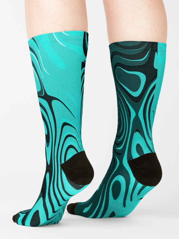 Alternate view of Psychedelic art. Art movement Socks