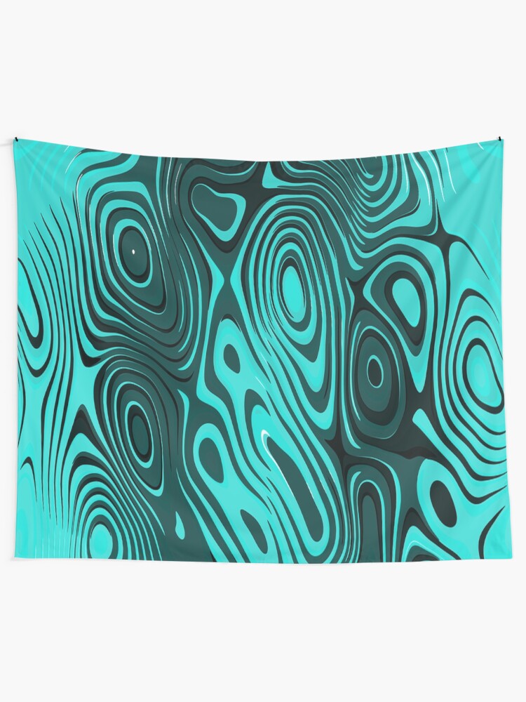 Alternate view of Psychedelic art. Art movement Tapestry