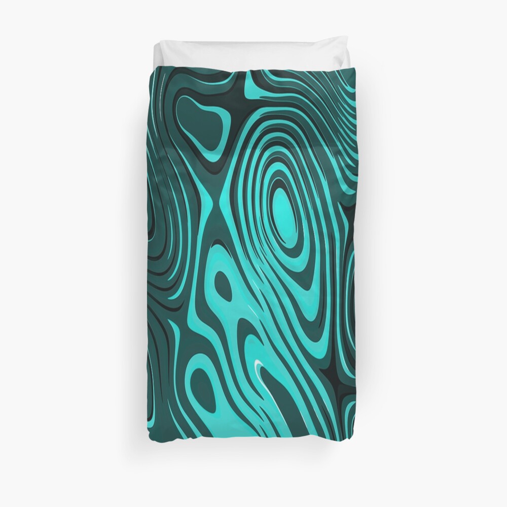 Psychedelic art. Art movement Duvet Cover