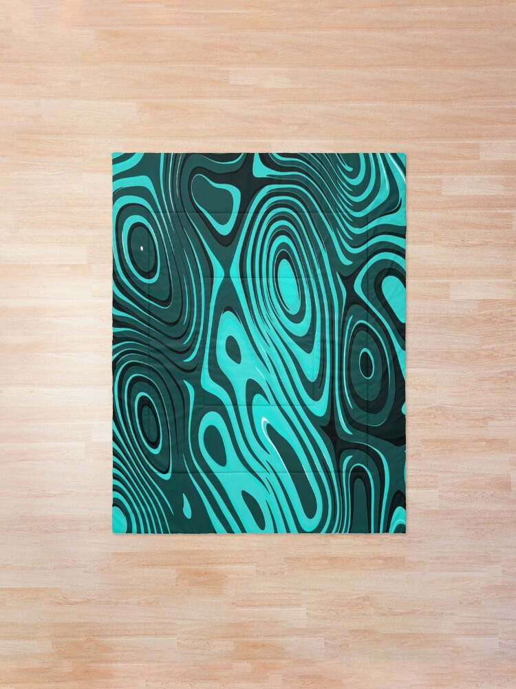 Alternate view of Psychedelic art. Art movement Comforter
