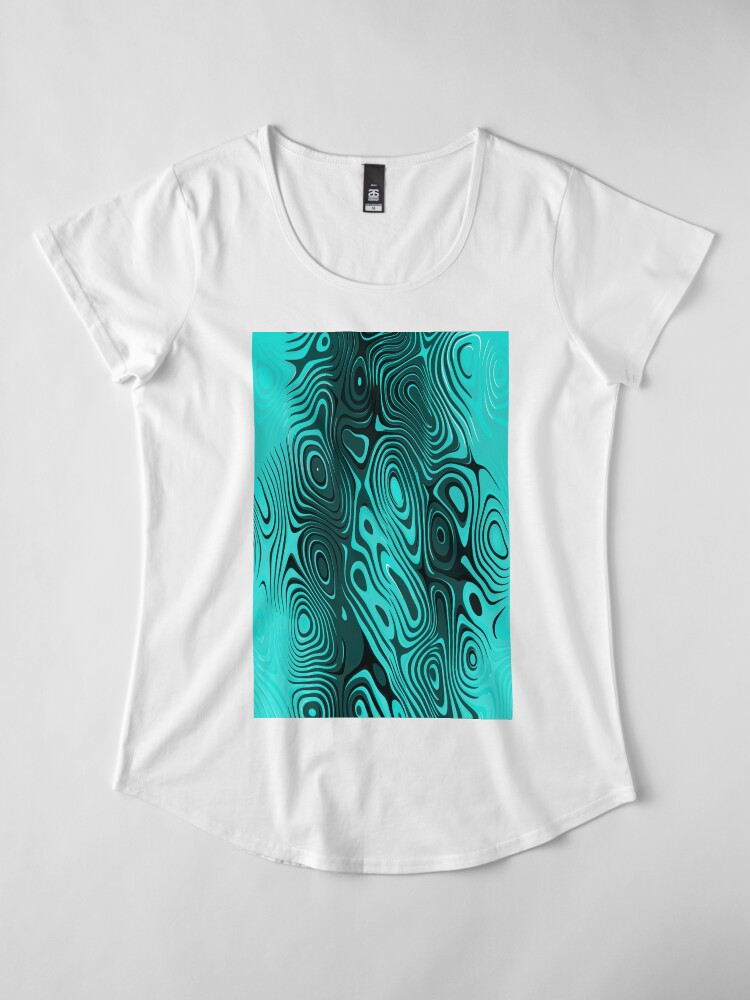 Alternate view of Psychedelic art. Art movement Premium Scoop T-Shirt