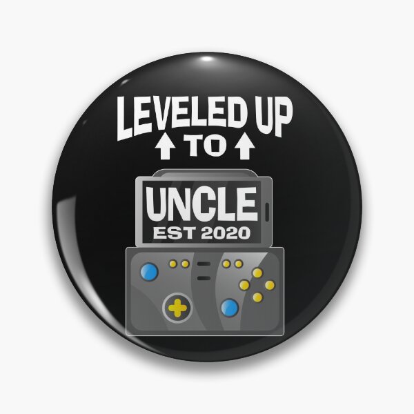Item preview, I Leveled Up To Uncle - Gamer Promoted To Uncle 2020 designed and sold by sunnym79.