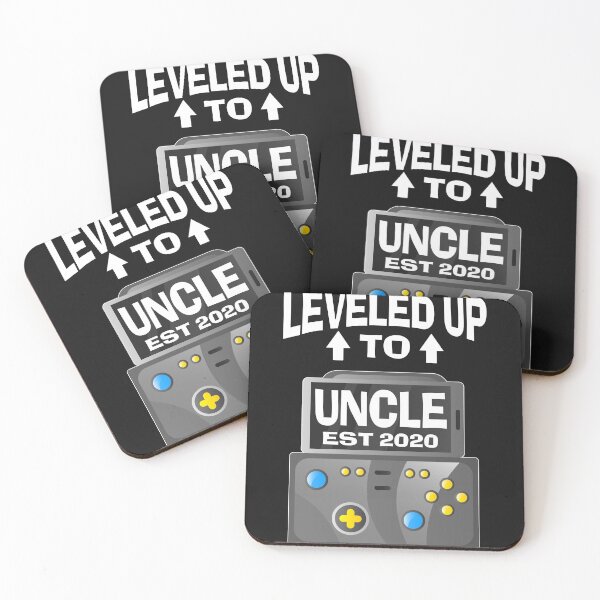 Item preview, I Leveled Up To Uncle - Gamer Promoted To Uncle 2020 designed and sold by sunnym79.