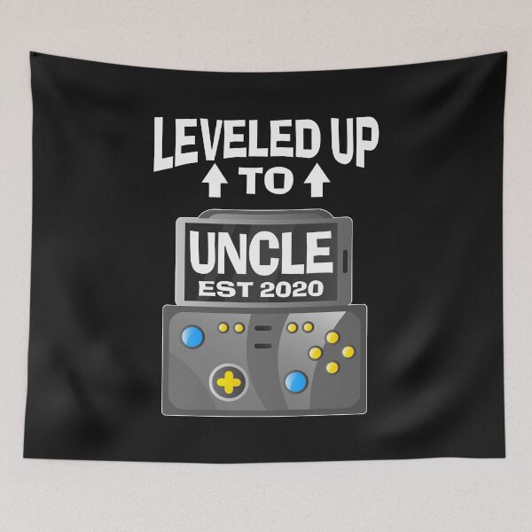 Item preview, I Leveled Up To Uncle - Gamer Promoted To Uncle 2020 designed and sold by sunnym79.
