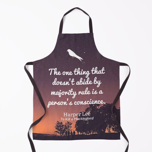 Item preview, To Kill A Mockingbird - The One Thing That Doesn't Abide By Majority Rule Is A Person's Conscience designed and sold by BeakHouse.
