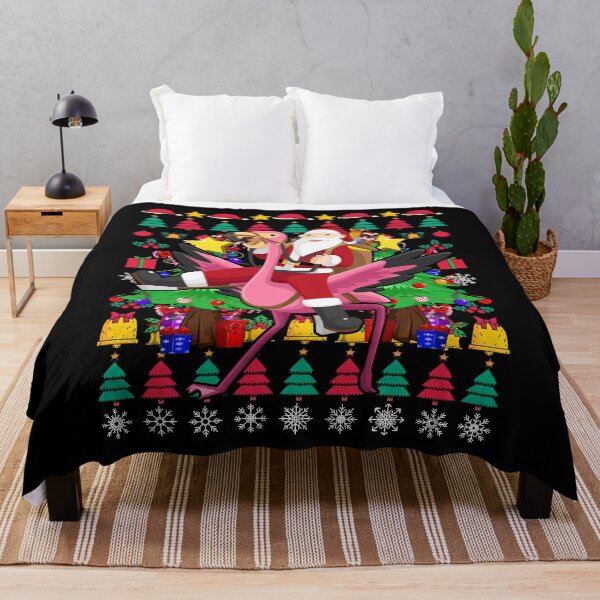 Item preview, Santa Claus Flamingo Ugly Christmas designed and sold by bestshirtdesign.