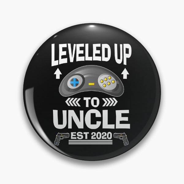 Item preview, I Leveled Up To Uncle - Gamer Promoted To Uncle 2020 designed and sold by sunnym79.