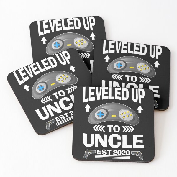 Item preview, I Leveled Up To Uncle - Gamer Promoted To Uncle 2020 designed and sold by sunnym79.