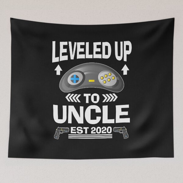 Item preview, I Leveled Up To Uncle - Gamer Promoted To Uncle 2020 designed and sold by sunnym79.