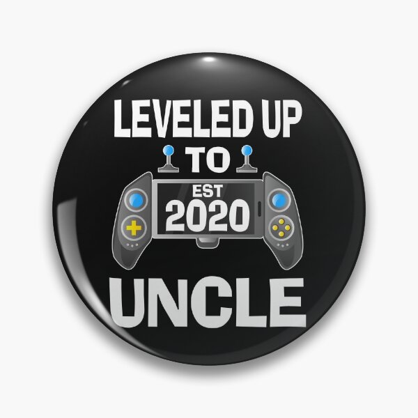 Item preview, I Leveled Up To Uncle - Gamer Promoted To Uncle 2020 designed and sold by sunnym79.