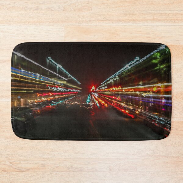 Item preview, Colorful Street Night Lights Speed Visual Effect designed and sold by cool-merch.