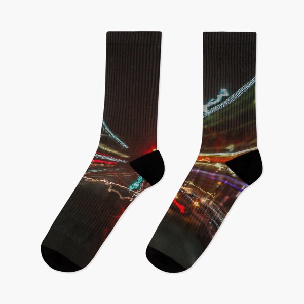 Item preview, Colorful Street Night Lights Speed Visual Effect designed and sold by cool-merch.