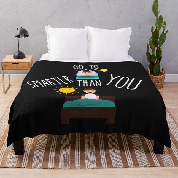 Item preview, Go to Bed Smarter than you Woke Up. designed and sold by UnboundFull.