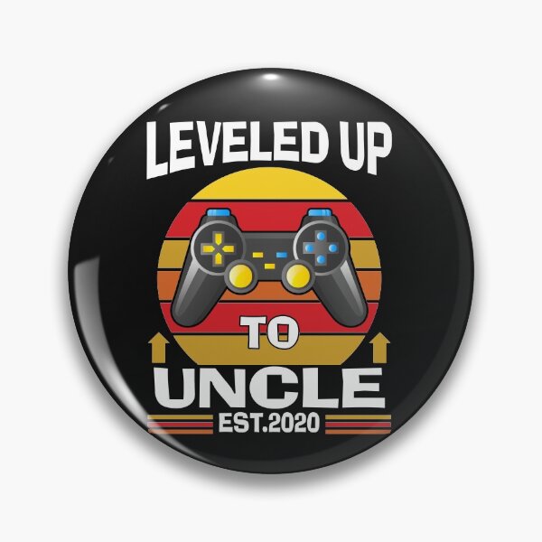 Item preview, I Leveled Up To Uncle - Gamer Promoted To Uncle 2020  designed and sold by sunnym79.
