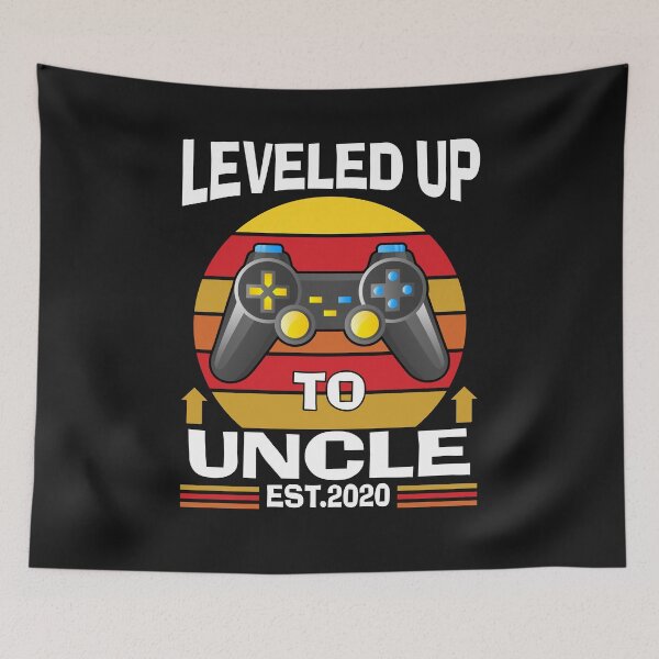 Item preview, I Leveled Up To Uncle - Gamer Promoted To Uncle 2020  designed and sold by sunnym79.