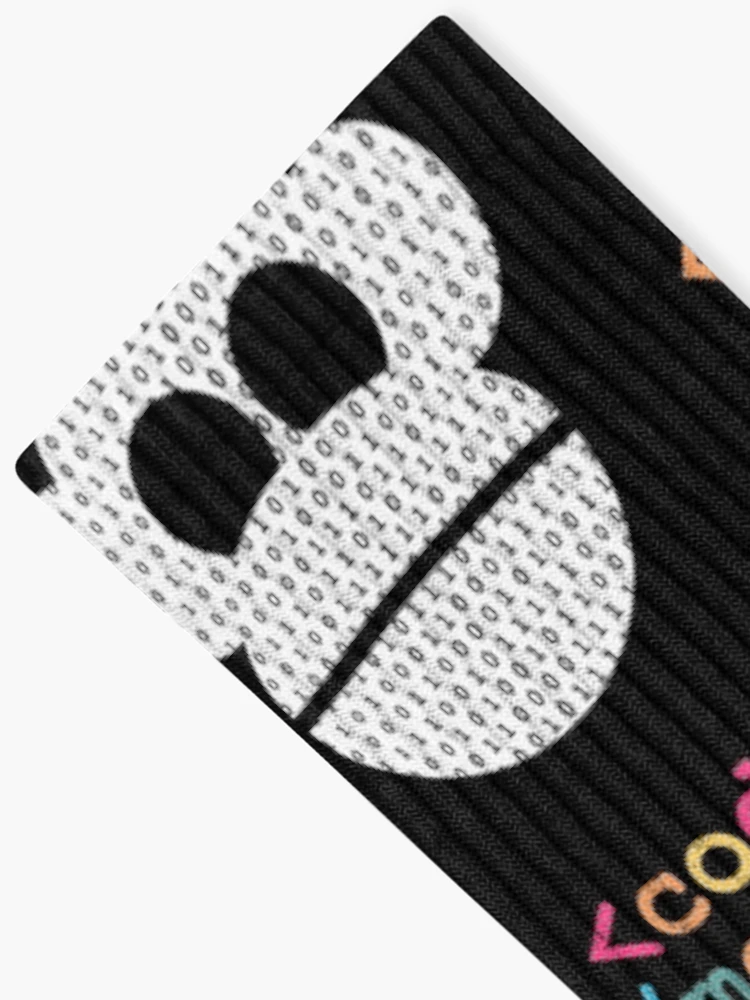 Thumbnail 2 of 5, Socks, Code Monkey Developer Data designed and sold by d247.