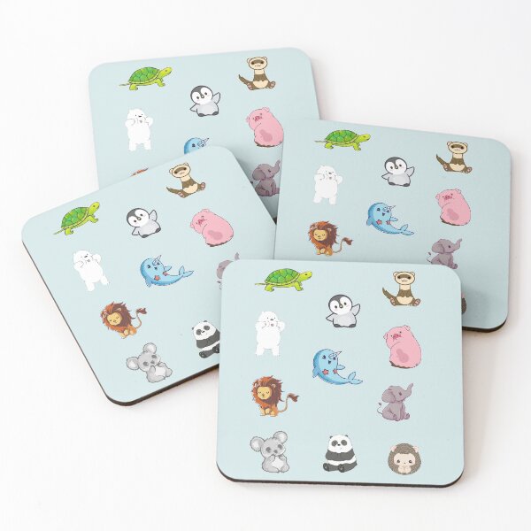 Item preview, Cute chibi animals designed and sold by SidTastic .